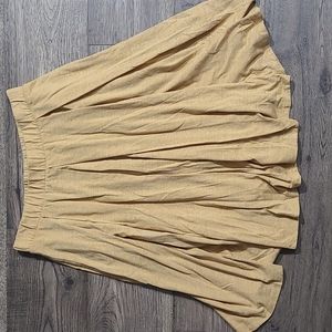 Solid Heathered Mustard Medium LuLaRoe Madison